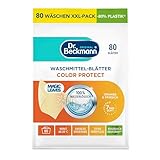 Dr. Beckmann Waschmittel-Blätter Color Protect Orange & Pfirsich | Wirkt ab 20 °C | 80...