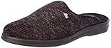 Beck Herren Otto Pantoffeln, Schwarz, 47 EU