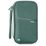 Aucuu Reisepass Tasche Familie, Reisepass Schutzhülle, Reiseorganizer mit...