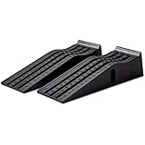 cartrend PKW Auffahrrampen-Set 3 Tonnen, bis 235 mm, Hebebühne, Kunststoff Kfz...