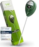 Wendowerk® Boden Feuchtigkeitsmesser für Pflanzen - [Grün/Schwarz] - Ohne...