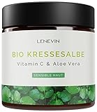 Lenevin Bio Kressesalbe gegen Altersflecken | sensitive Kressecreme gegen...