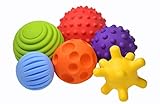 FANCY Baby Sensorik Balls - Babyspielzeug ab 0 3 6 8 Monate, Greifball für Babys, Multi...