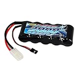 Carson 500608143 Empfang 6V/3000mAh NiMH TAM/JR-RC, Ersatzbatterie, Akku für...