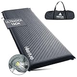 HIKENTURE Isomatte Selbstaufblasend, 10CM Dicke Camping Matratze aus...