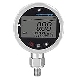 Digital Manometer, Akozon Hohe Pr?zision Hydraulic Manometer 400 BAR 0-40 Mpa 10000 PSI...