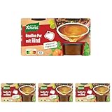 Knorr Bouillon Pur mit Rind leckere Rinderbrühe mit vollem Geschmack 6x 28 g (Packung mit...