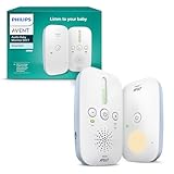 Philips Avent DECT-Audio-Babyphone, Gegensprechfunktion, störungsfrei, 330 Meter...