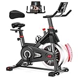 Heimtrainer Fahrrad mit Magnetischem Widerstand, DMASUN Ergometer Heimtrainer mit LCD...