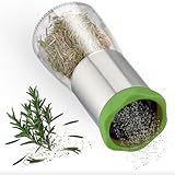 ZOLMER® Chilimühle aus Edelstahl & Glas | Gewürzschneider Schneidwerk - Chilischneider...