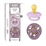 BIBS Colour Liberty Schnuller 2er-Pack, BPA-frei, Kirschform Nippel....