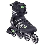 K2 Skates Herren Inline Skates F.I.T. 80, black - green, 30E0873
