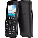 Alcatel OT-1052G One Touch 1052 Handy - schwarz - Bluetooth, VGA-Kamera für Fotos und...
