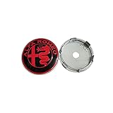4 StüCk Auto Radnabenabdeckung 60mm Mit Badge Center Felgendeckel Universal Radkappen...