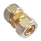 H2O-Flex® 16er Schraubfitting - Kupplung 16 x 2,0mm Klemmringverschraubung für...