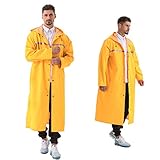 Pahajim Wasserdichter wiederverwendbarer Regenponcho mit reflektierendem Band, leichte,...