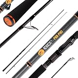 Zeck Pro Pike 2,70m 80g Spinnrute, Angelrute zum Hechtangeln, Raubfischrute für...