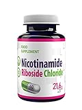 NAD+ Nicotinamide Ribose Chloride 300mg 60 Vegan Kapseln, Laborgeprüft, Hochdosiert,...