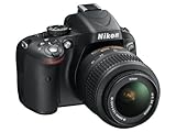 Nikon D5100 SLR-Digitalkamera (16 Megapixel, 7.5 cm (3 Zoll) schwenk- und drehbarer...