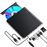 Externes Blu-ray Laufwerk Blu-ray Laufwerk DVD/BD Player Lesen/Schreiben Tragbares Blu-ray...