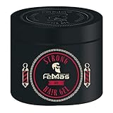FemMas Haargel Red 600ml | Strong | Alkoholfrei | Für Starken Halt & schönen...