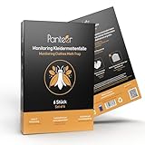 Panteer SCHÄDLINGSMEISTER® Kleidermotten Mottenfalle - 6 Stück - Pheromonfalle mit...