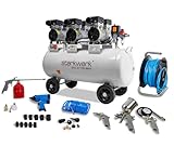 Starkwerk SW 477/8 Flüsterkompressor Silent Kompressor 2,25kW !69 dB! 8Bar...