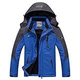 Skijacke,Herren Mountain Wasserdichte Shell Jacke Skijacke Winddicht Jacke...