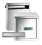 ARREGUI V4037 Komplettes Durchwurfbriefkasten Pack. Einwurfblende + Mauerdurchwurf...
