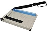 Snyderline® Hebelschneider A4 kompakt, Papierschneider aus Metall, Schneidemaschine...