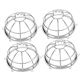 SHOWERORO 4 Stck. Feuersprinkler Schutzabdeckung aus Robustem Eisen Langlebiger...