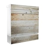 Burg-WÄCHTER Briefkasten mit Zeitungsfach, DIN C4 Einwurf-Format, mit 2 Schlüsseln,...