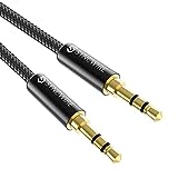 Syncwire Aux Kabel 3.5mm Audio Kabel -1M Stereo Nylon Klinkenkabel Hochwertige Kabel für...