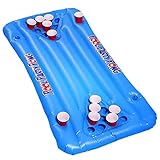 Gidenfly Pool-Pong-Tischschwimmer, Aufblasbares Bier-Pongs-Float-Tisch-Pool-Floß...