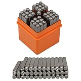 TOKSEO 37 Stück Schlagzahlen Set (Großbuchstaben A-Z, Zahlen 0-8 und &, Herzsymbol),...