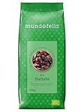 Mundo Feliz Getrocknete entsteinte Datteln aus Bio-Anbau, 2 x 500 g