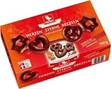 Weiss Herzen Sterne Brezeln Zartbitter Menge:500g