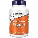 Now Foods, Taurine, Doppelte Stärke, 1.000 mg, 100 vegane Kapseln,...