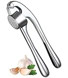 Turimon Knoblauchpresse, Küchenutensil mit benutzerfreundlichem Griff – Effizientes...