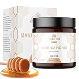 bedrop Manuka Honig mit MGO 500+ 140g XXL Glas - 100% Echter Premium Manukahonig...