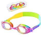 iToobe Kinder-Schwimmbrille für Mädchen im Alter von 3 bis 16 Jahren, beschlagfrei,...