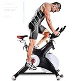 Sportstech Premium Ergometer Heimtrainer mit 25KG Schwungrad & Multiplayer APP |...