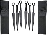 VIKING GEAR® 6X EXPENDABLE Wurfmesser Profi Kunai ca. 22,5 cm - Throwing Knife -...