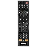 Hama Universalfernbedienung 8 in 1 Smart TV (bis zu 8 Geräte steuern, alle gängigen...