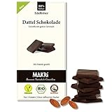 MAKRi Dattel Schokolade – Mit Datteln gesüßt / Vegan & Bio / Fair gehandelt...