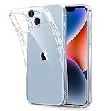 ESR für iPhone 14 Hülle und iPhone 13 Hülle, Klare stoßfeste dünne Silikon...