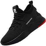 SUADEX Arbeitsschuhe Sicherheitsschuhe Herren Damen Leicht Atmungsaktiv Stahlkappenschuhe...
