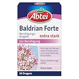 Abtei Baldrian Forte - Baldriantabletten - zur Beruhigung, bei Schlaf- und...