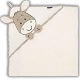 Morgenstern Kapuzenhandtuch Baby Handtuch Kapuze 100x100 cm Baumwolle OEKO-TEX...