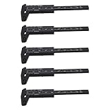 Utoolmart Mini-Doppelskala, Kunststoff, 80 mm, schwarz, schiebbar, 150 mm, Messschieber,...